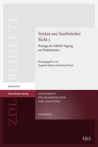 Syntax aus Saarbrücker Sicht 5_cover