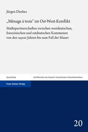 "Ménage à trois" im Ost-West-Konflikt