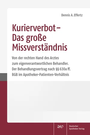 Kurierverbot – Das große Missverständnis
