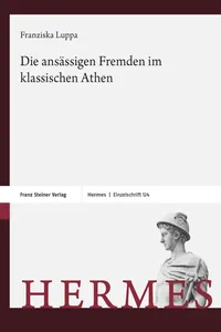 Die ansässigen Fremden im klassischen Athen_cover