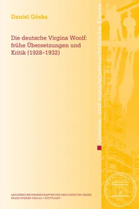 Die deutsche Virginia Woolf_cover