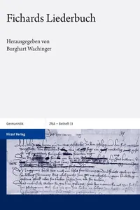 Fichards Liederbuch_cover