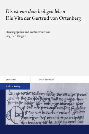 "Dis ist von dem heiligen leben"