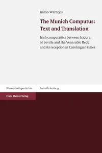 The Munich Computus: Text and Translation_cover