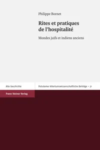 Rites et pratiques de l'hospitalité_cover