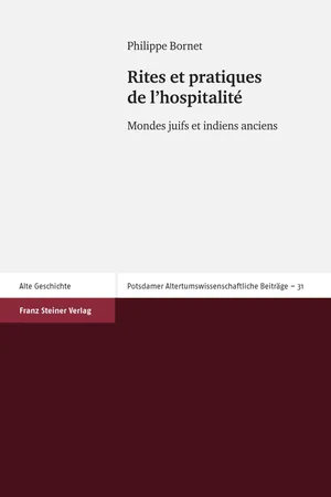 Rites et pratiques de l'hospitalité
