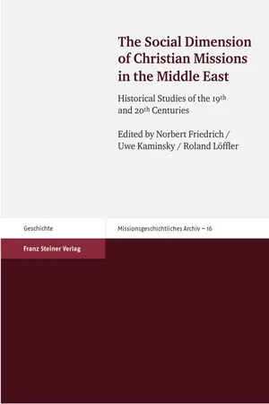 The Social Dimension of Christian Missions in the Middle East