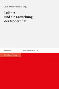 Leibniz und die Entstehung der Modernität_cover