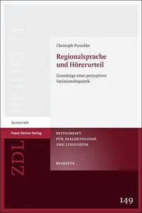Regionalsprache und Hörerurteil_cover