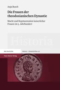 Die Frauen der theodosianischen Dynastie_cover