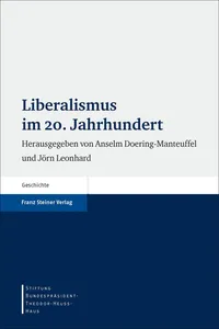 Liberalismus im 20. Jahrhundert_cover