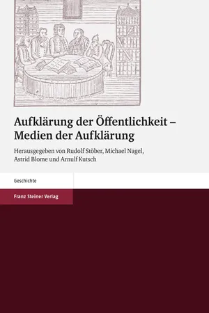Aufklärung der Öffentlichkeit – Medien der Aufklärung