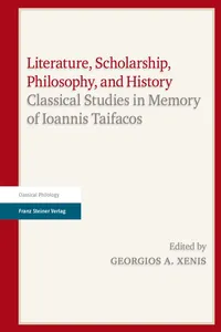 Literature, Scholarship, Philosophy, and History_cover