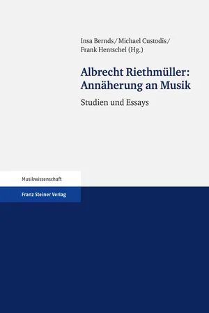 Annäherung an Musik