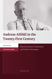 Andreas Alföldi in the Twenty-First Century_cover