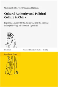 Cultural Authority and Political Culture in China_cover