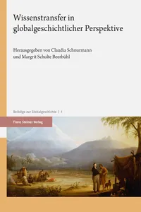 Wissenstransfer in globalgeschichtlicher Perspektive_cover