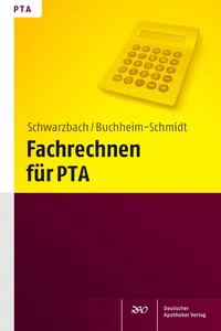 Fachrechnen für PTA_cover