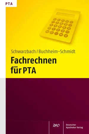 Fachrechnen für PTA