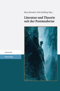 Literatur und Theorie seit der Postmoderne_cover