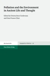 Pollution and the Environment in Ancient Life and Thought_cover