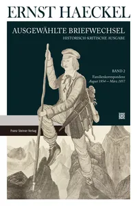 Ernst Haeckel: Ausgewählte Briefwechsel. Historisch-kritische Ausgabe. Bd. 2_cover