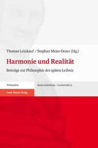 Harmonie und Realität_cover