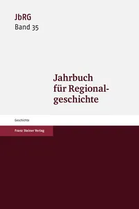 Jahrbuch für Regionalgeschichte 35_cover
