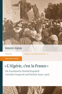 "L'Algérie, c'est la France"_cover