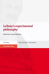 Leibniz's experimental philosophy_cover