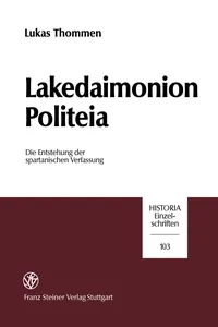Lakedaimonion politeia_cover