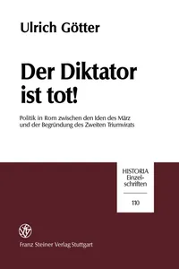 Der Diktator ist tot!_cover