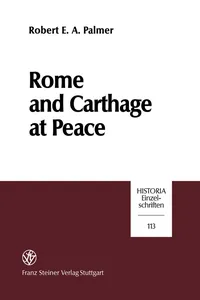Rome and Carthage at Peace_cover