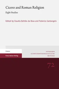 Cicero and Roman Religion_cover