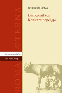 Das Konzil von Konstantinopel 536_cover