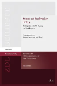 Syntax aus Saarbrücker Sicht 3_cover