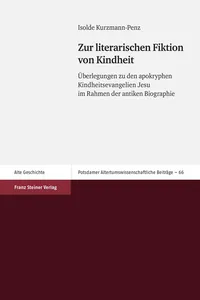 Zur literarischen Fiktion von Kindheit_cover