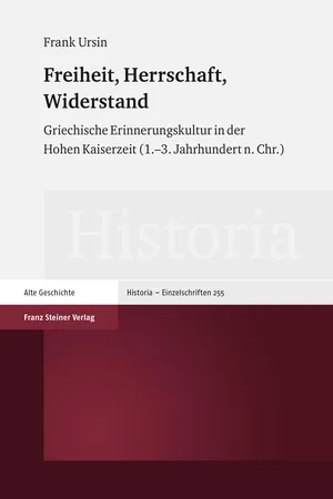 Freiheit, Herrschaft, Widerstand