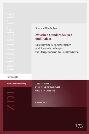 Zwischen Standarddeutsch und Dialekt