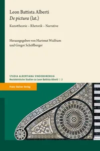 Leon Battista Alberti, "De pictura_cover