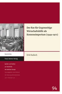 Der Rat für Gegenseitige Wirtschaftshilfe als Konsensimperium_cover
