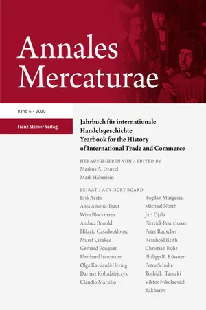 Annales Mercaturae 6 (2020)