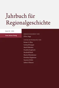 Jahrbuch für Regionalgeschichte 39_cover