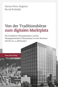 Von der Traditionsbörse zum digitalen Marktplatz_cover