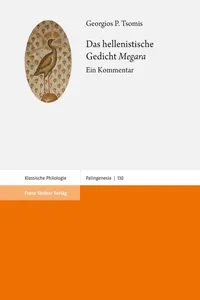 Das hellenistische Gedicht "Megara"_cover