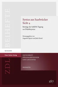 Syntax aus Saarbrücker Sicht 4_cover