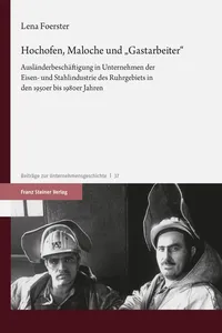 Hochofen, Maloche und "Gastarbeiter"_cover