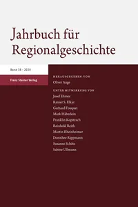 Jahrbuch für Regionalgeschichte 38_cover