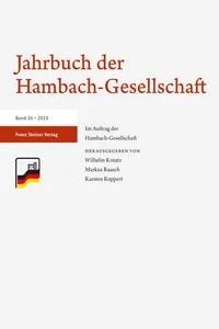 Jahrbuch der Hambach-Gesellschaft 26_cover