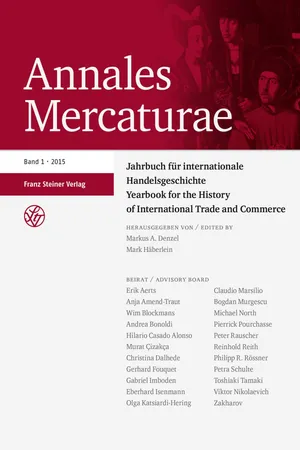 Annales Mercaturae 1 (2015)